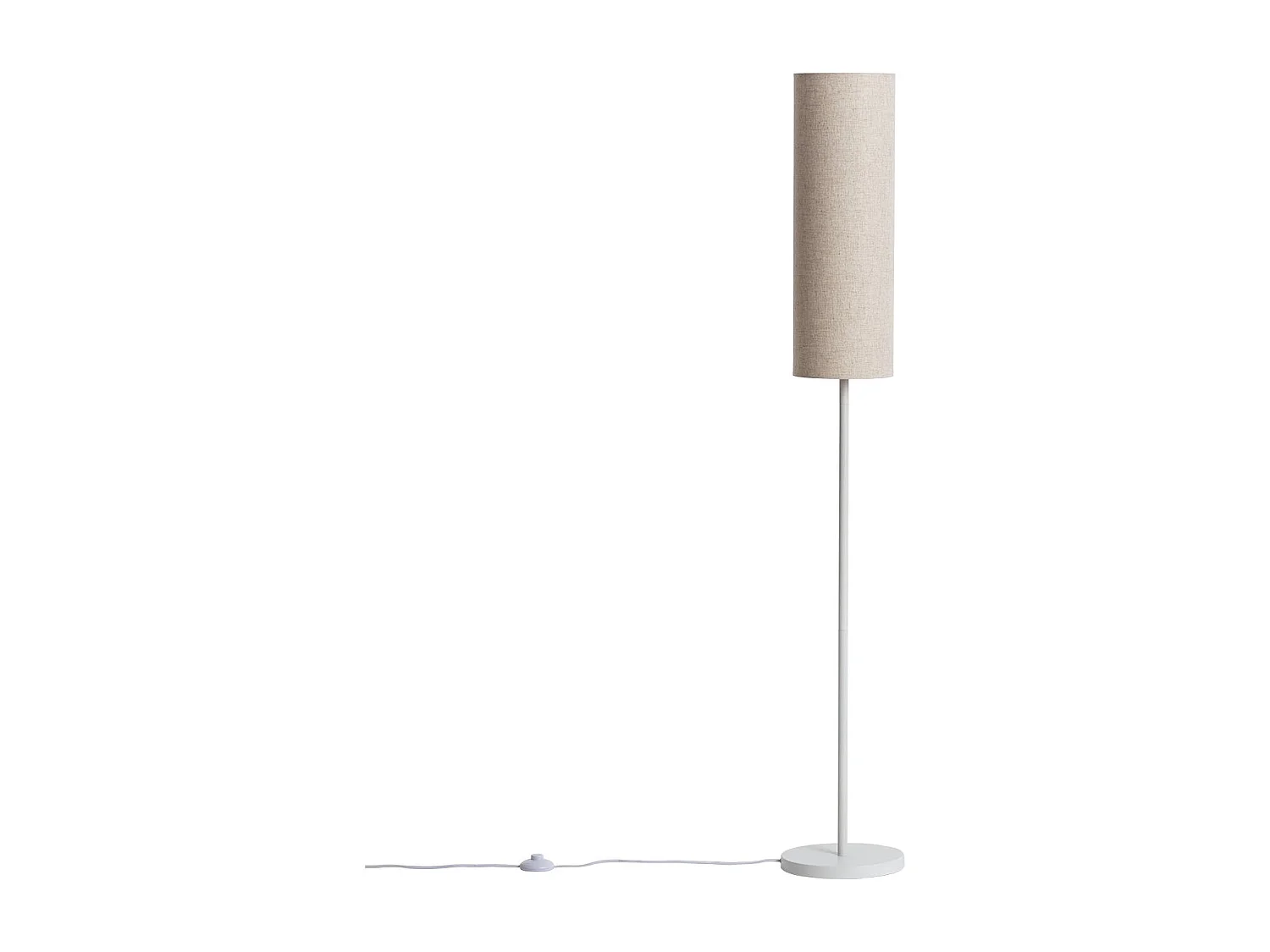 Lampadaire Métal Elan Blanc
