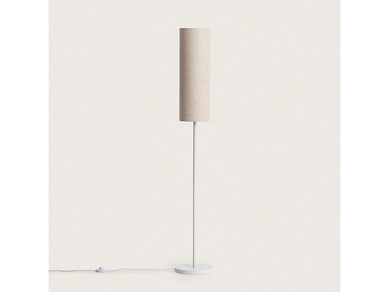 Lampada da Terra Metallo Elan Bianco