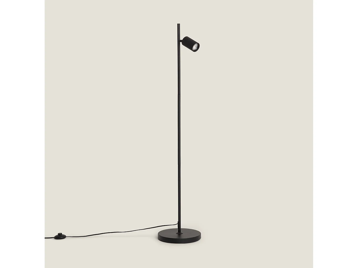 Lampadaire Aluminium Aritz Noir