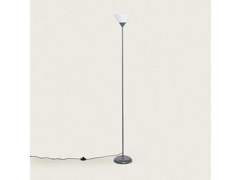 Lámpara de Pie Metal Ander Gris