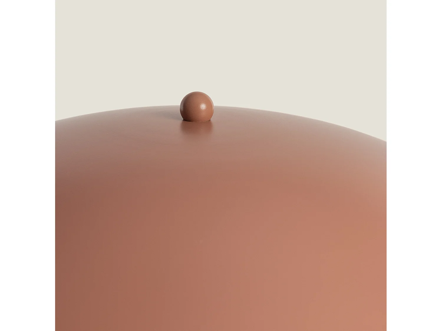 Lampada da Terra Metallo Irmah Marrone