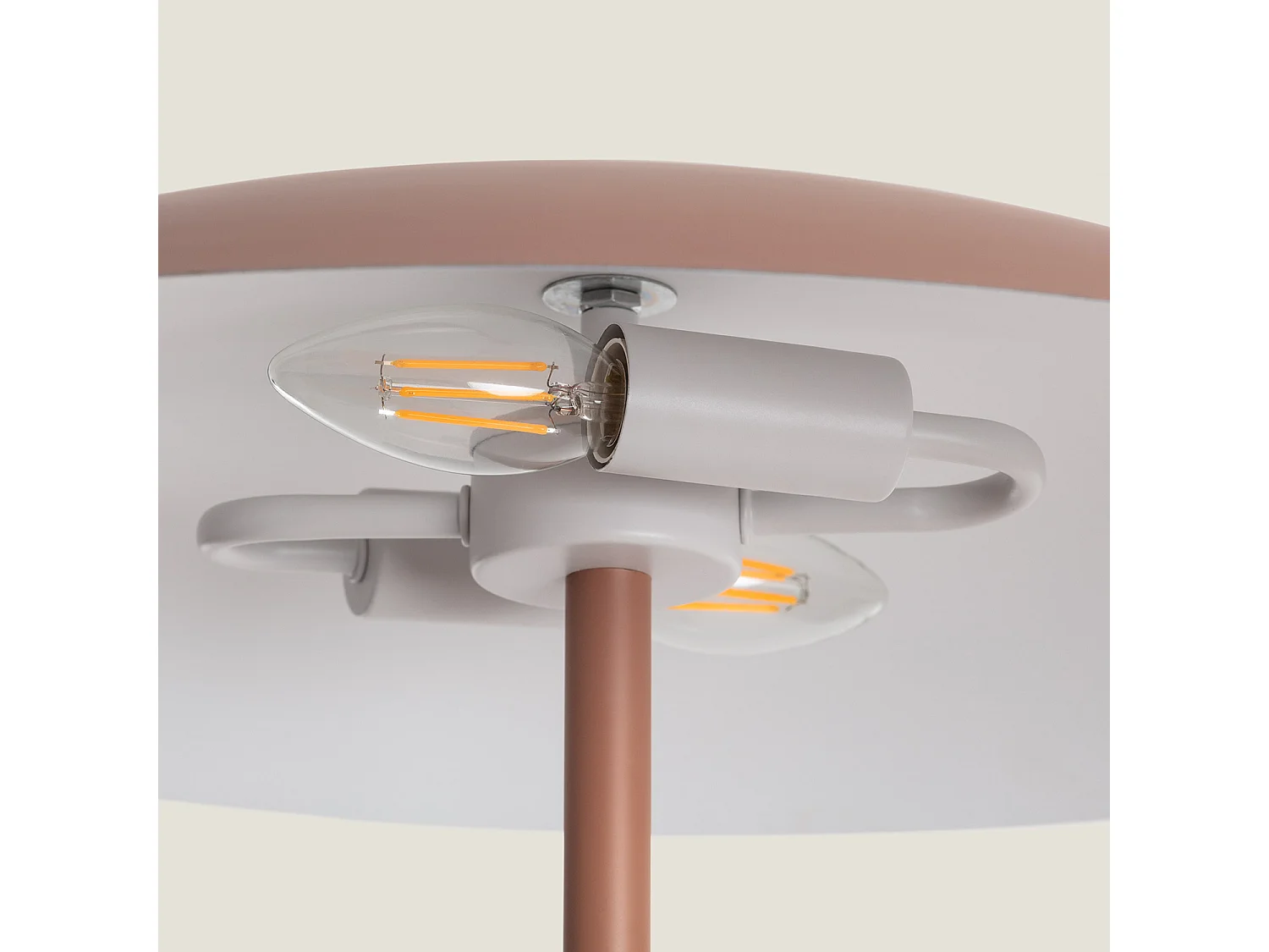 Lampadaire Métal Irmah Brun