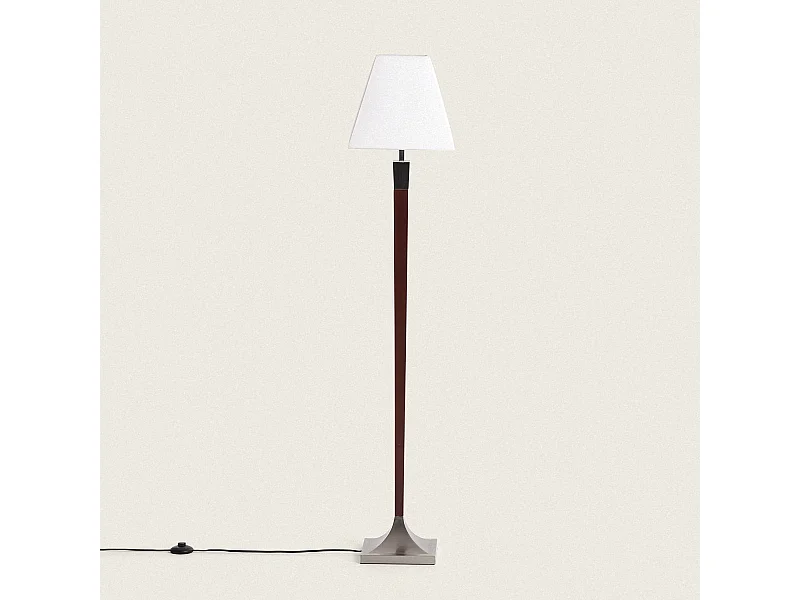 Lámpara de Pie Metal Lizza Piramis Blanco