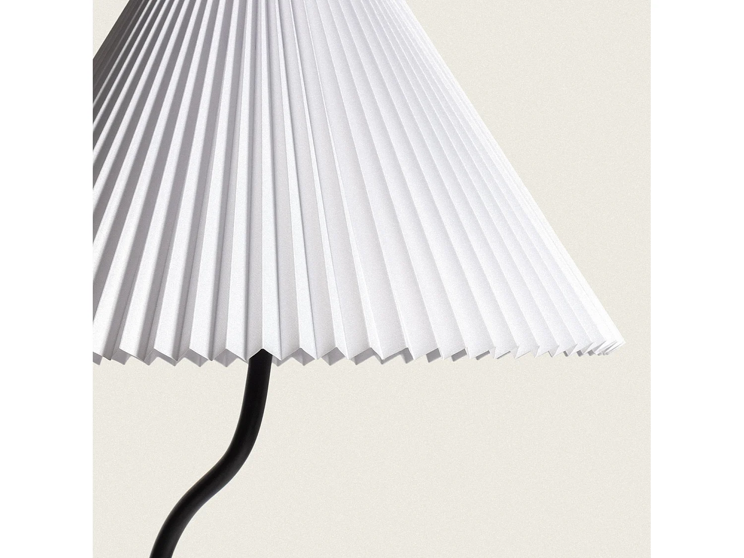 Lampada da Terra Metallo Denahi Bianco