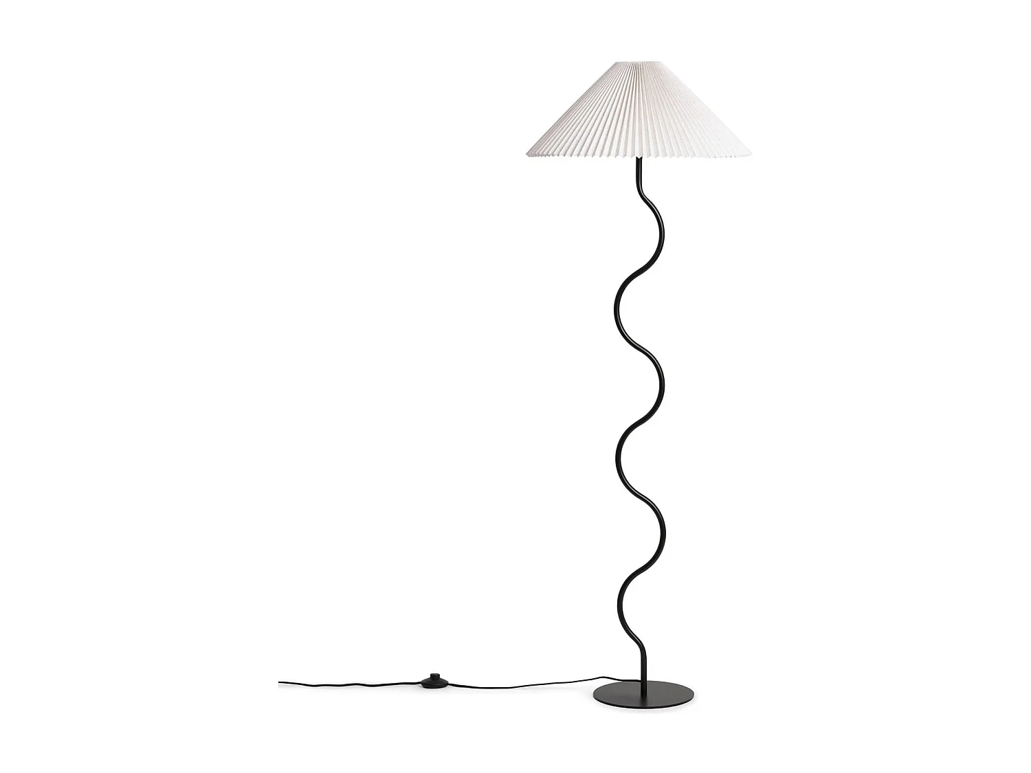 Lampadaire Métal Denahi Blanc