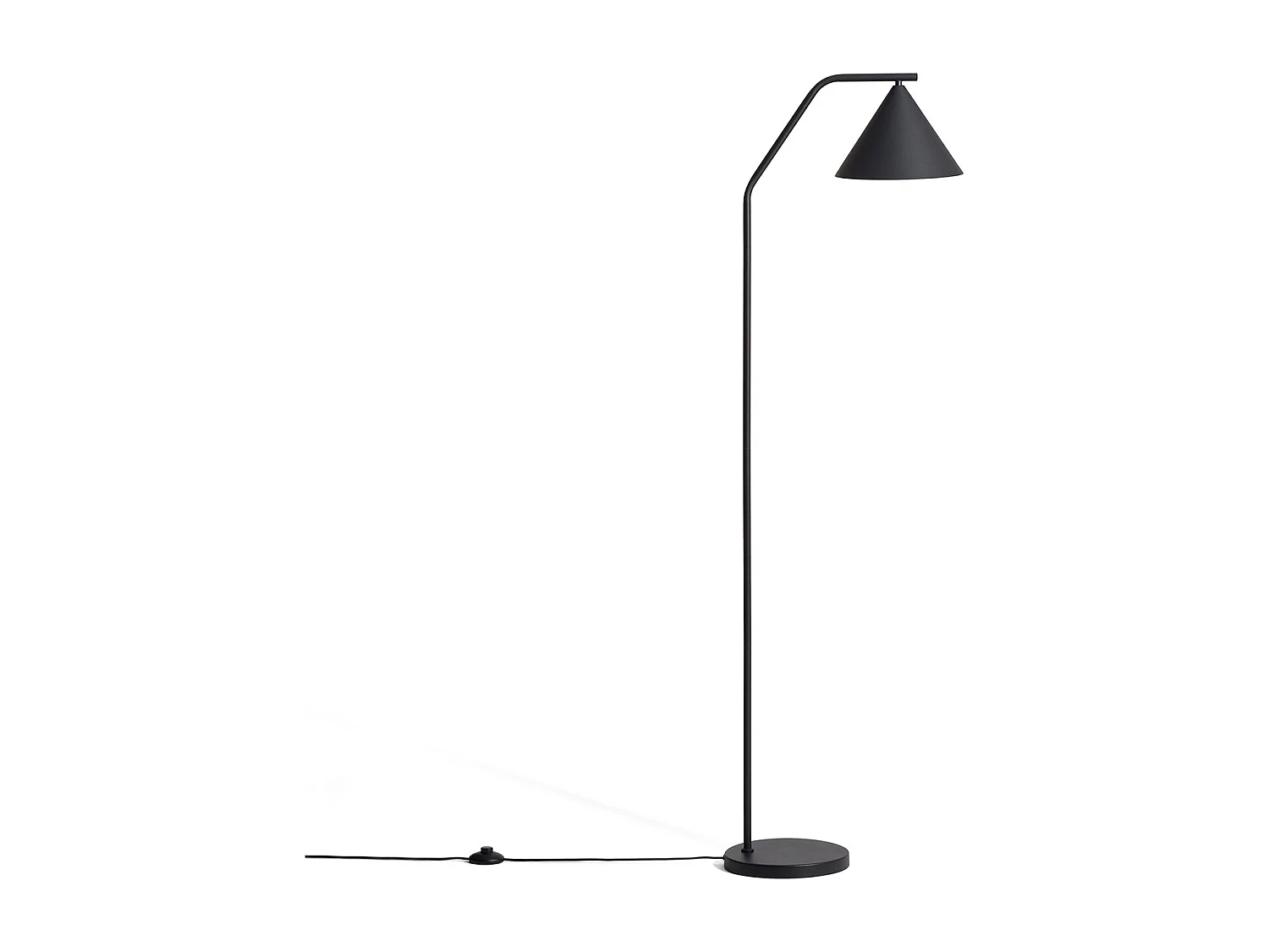 Lámpara de Pie LED 8W Metal Elise Negro