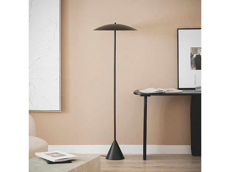 Lampada da Terra Metallo Irmah Nero