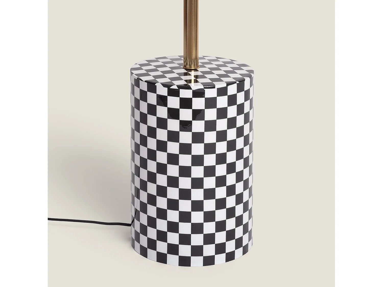 Lampada da Terra Metallo Brijesh Nero