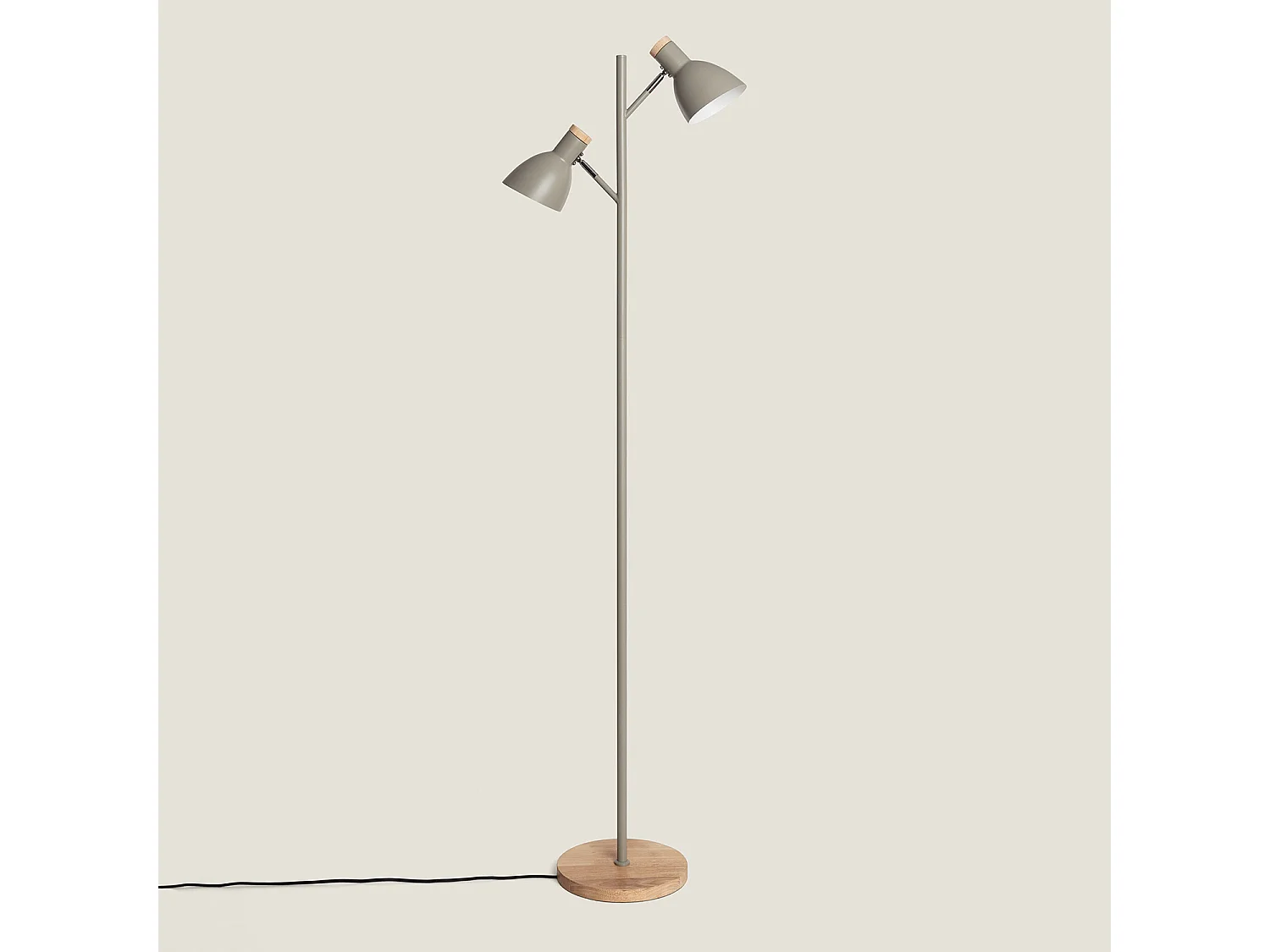 Lampada da Terra Metallo Luxo Verde Militare