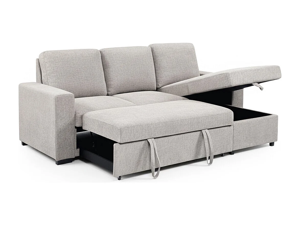 Sofa Cama Chaise Longue Luke 234cm Gris