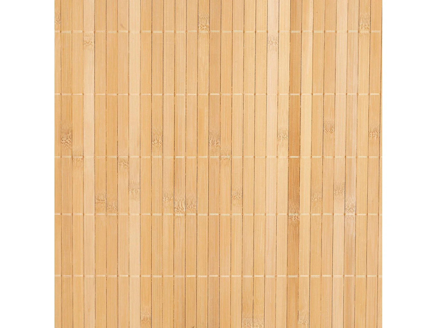 Cesto de ropa rectangular 60L en bambú y tela negra