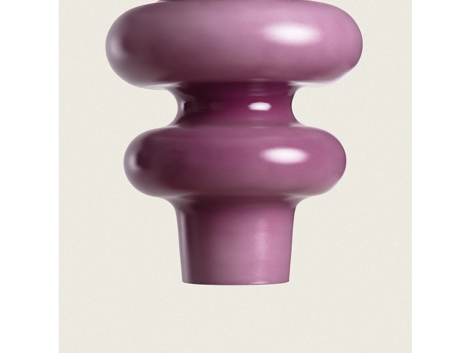 Suspension Verre Telder Lilas