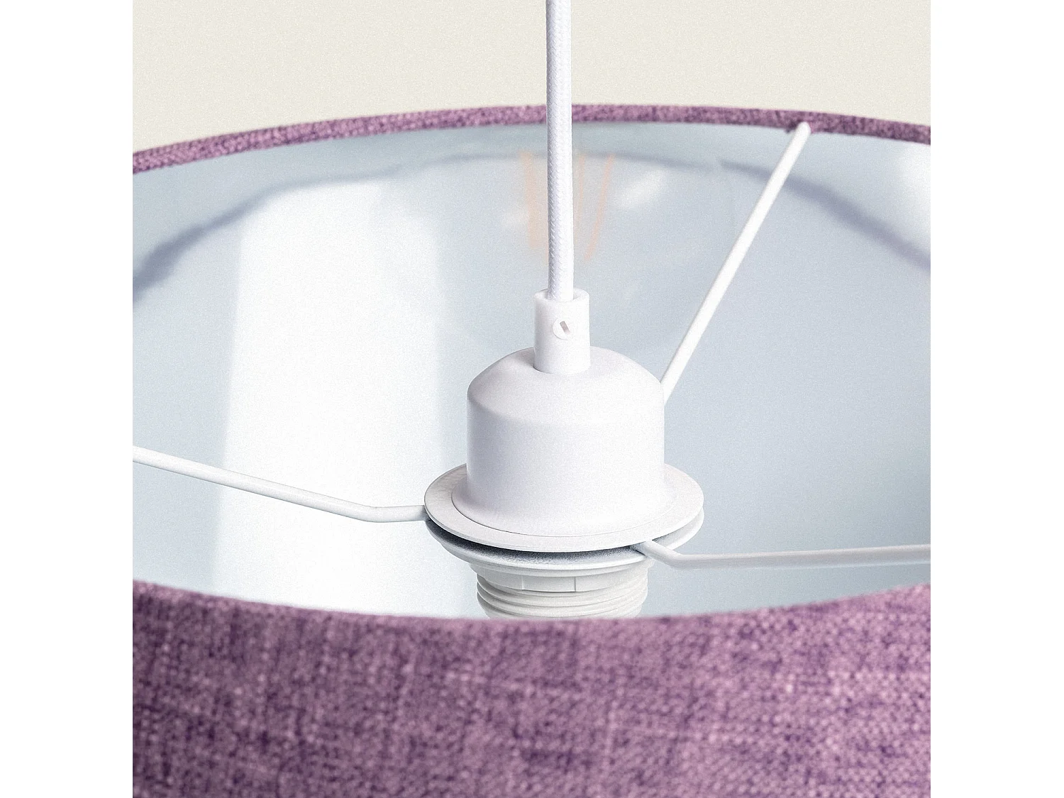 Suspension Toile Nelinha Lilas