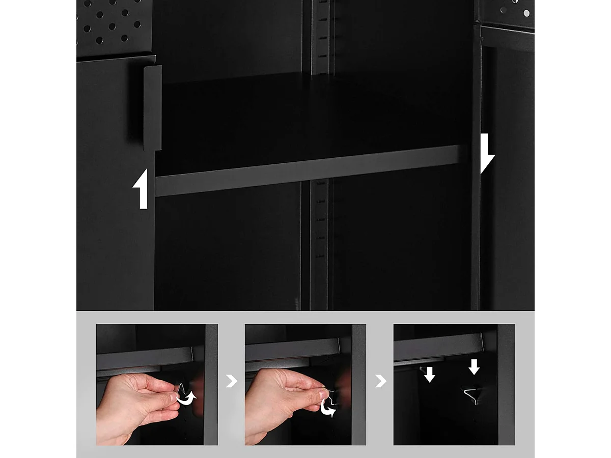 Parya Home : Meuble de rangement industriel élégant