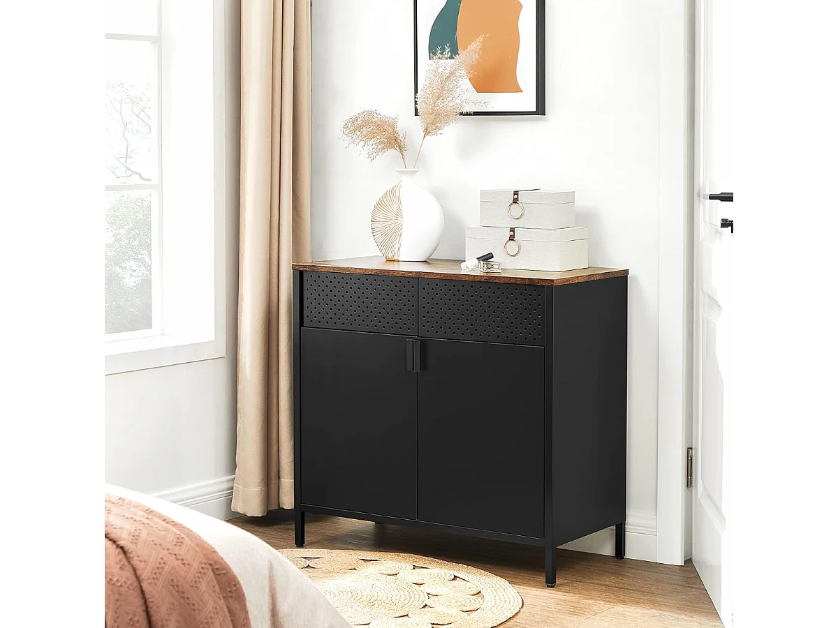 Parya Home: Stijlvolle Industriële Opbergkast