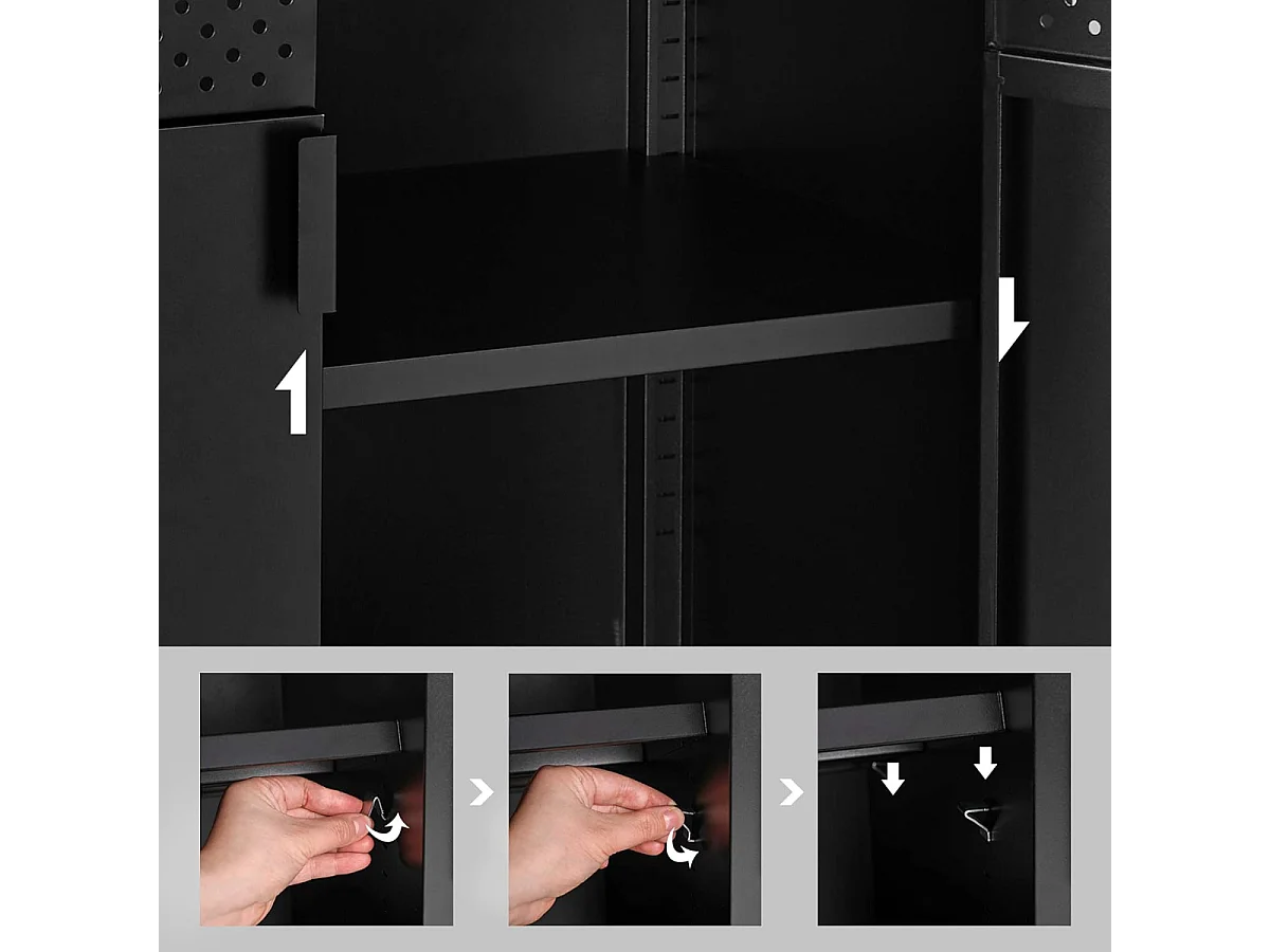 Parya Home: Stijlvolle Industriële Opbergkast