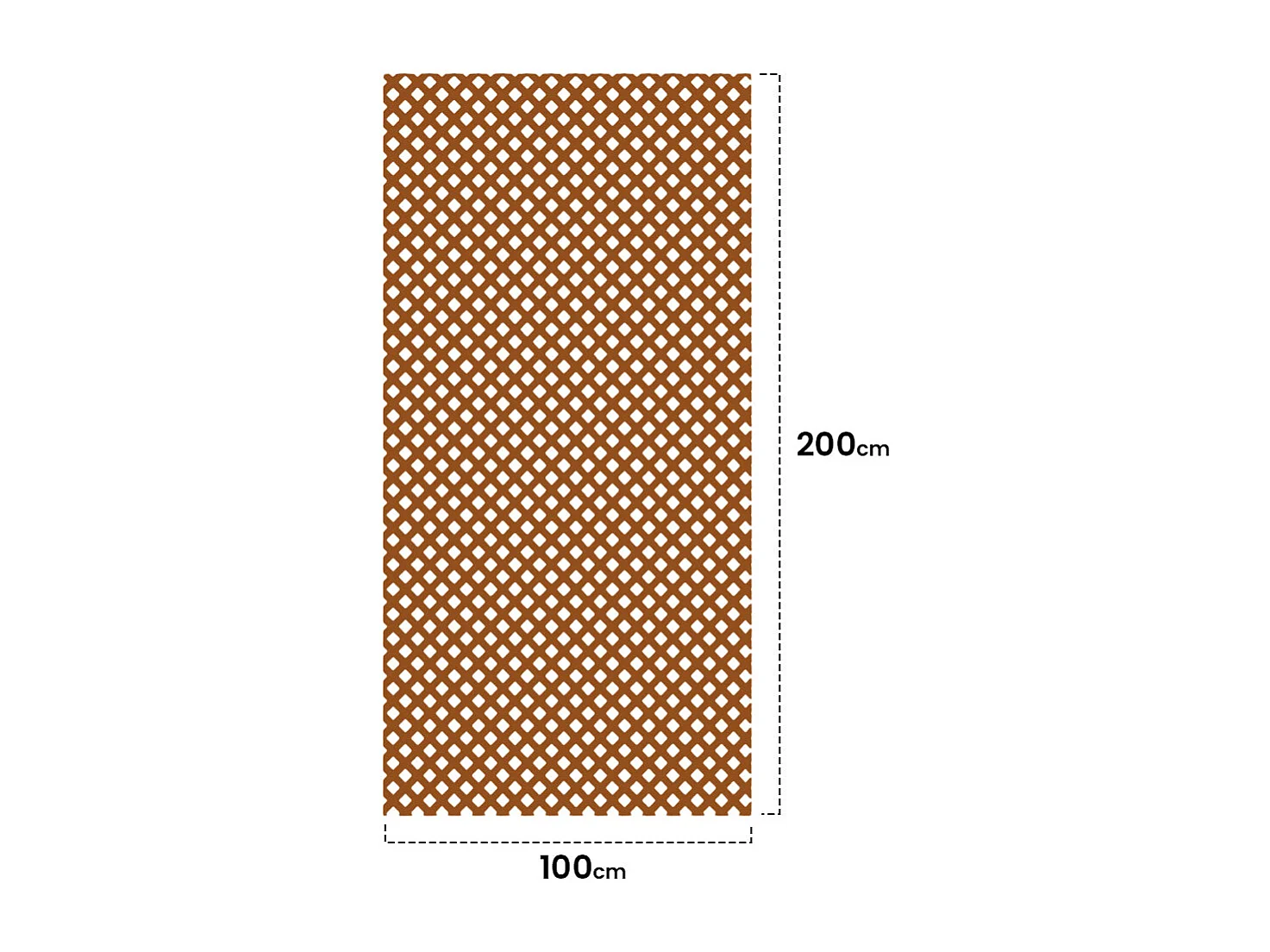 Celosía ecológica lop mimbre 0.6 X 1.15 M
