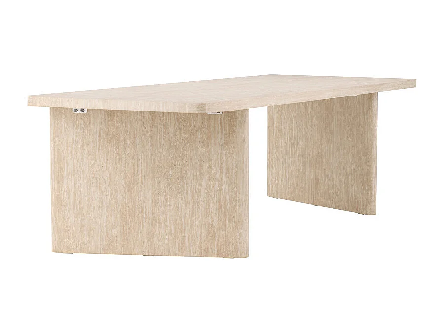 Table à Manger Design "Skagen" 240cm Beige