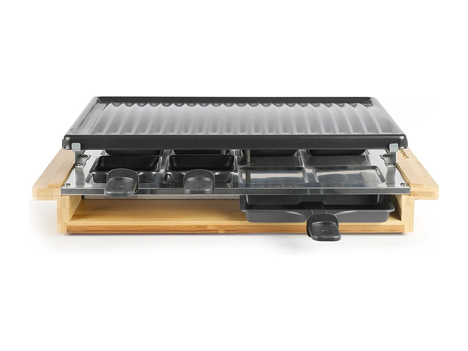 Livoo Appareil à raclette 8 personnes 1200w - doc257