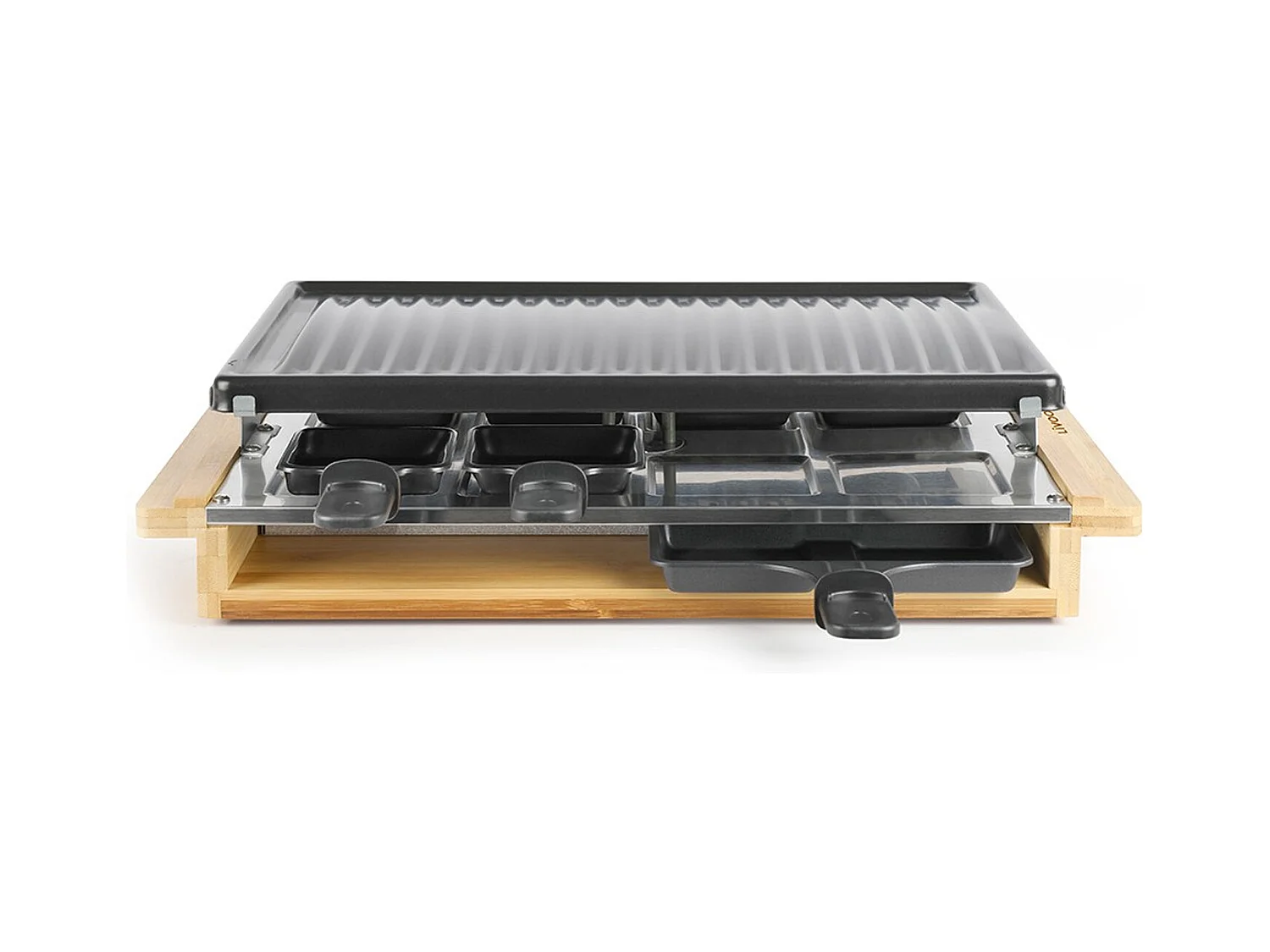 Livoo Appareil à raclette 8 personnes 1200w - doc257