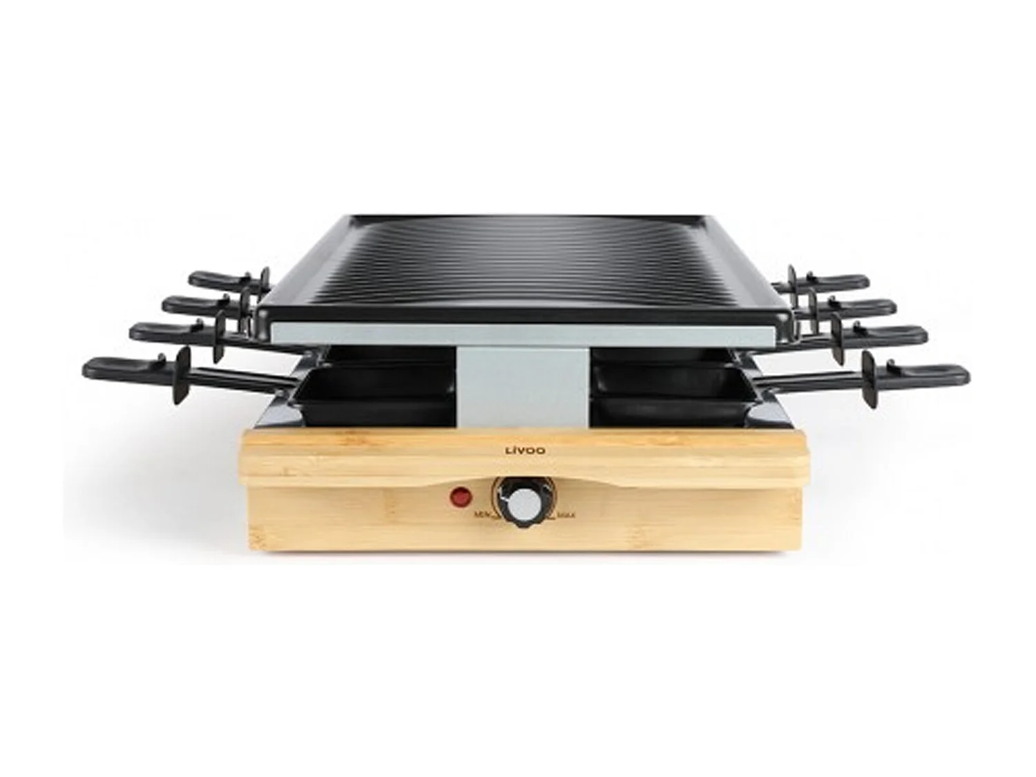 Livoo Appareil à raclette 8 personnes 1200w - doc257