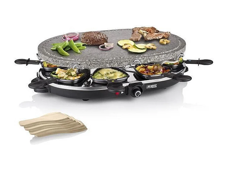 PRINCESS 162720 Appareil a raclette 8 personnes - Noir