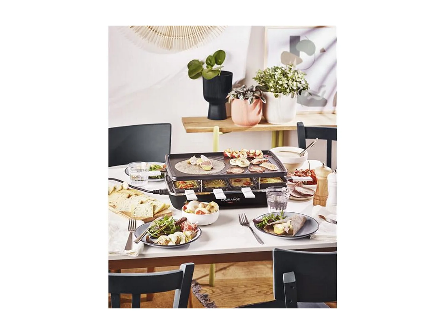 Lagrange Appareil à raclette 8 personnes 1200w - 179301