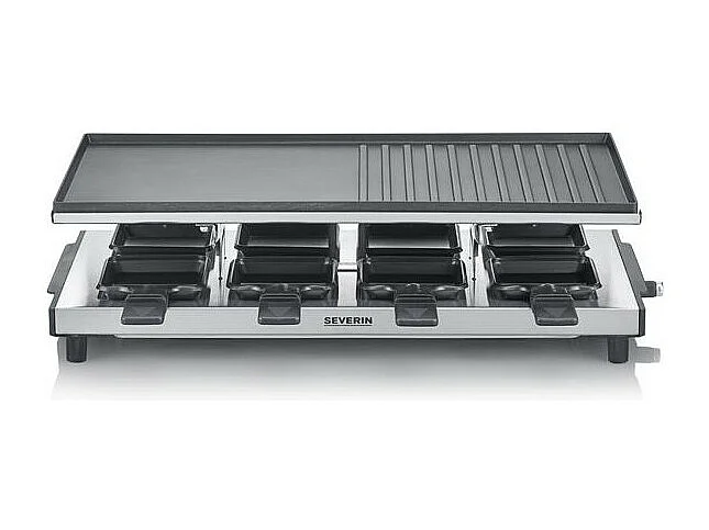 Severin Appareil à raclette 8 personnes 1700w + grill - 2375