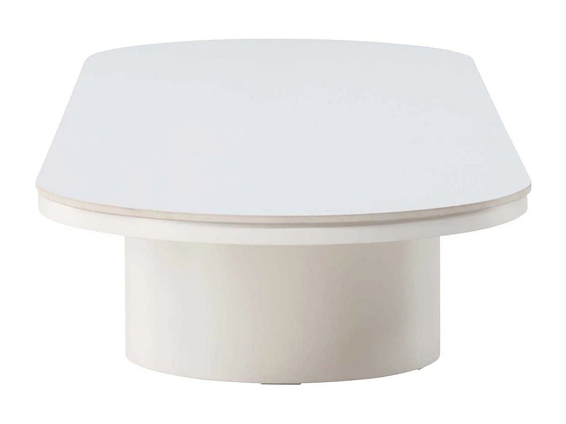 Table Basse XL en Pierre "Narvik" 190cm Beige