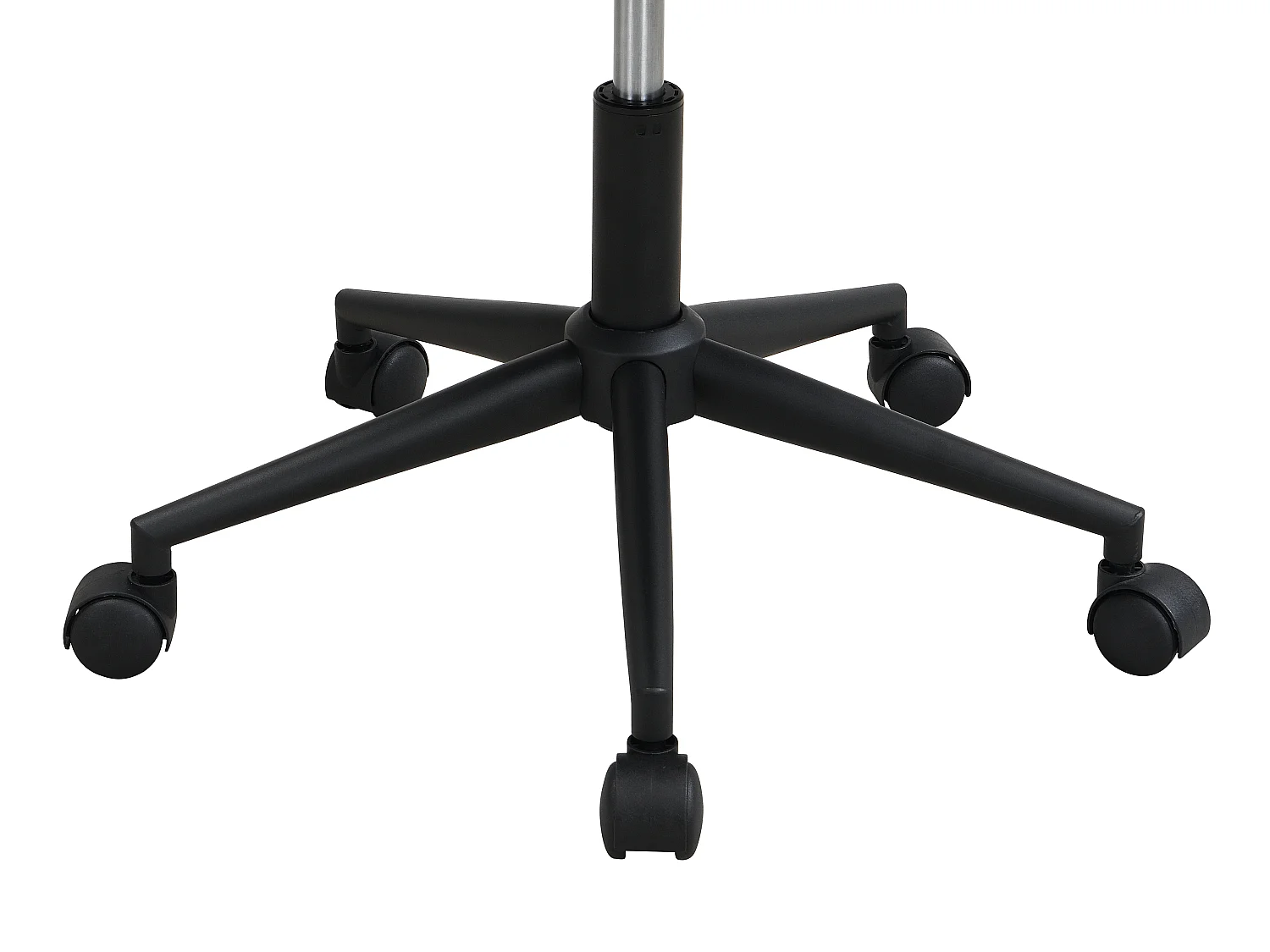 Sedia da ufficio Velluto a coste Rosa e nero Altezza regolabile - BATARU di PASCAL MORABITO