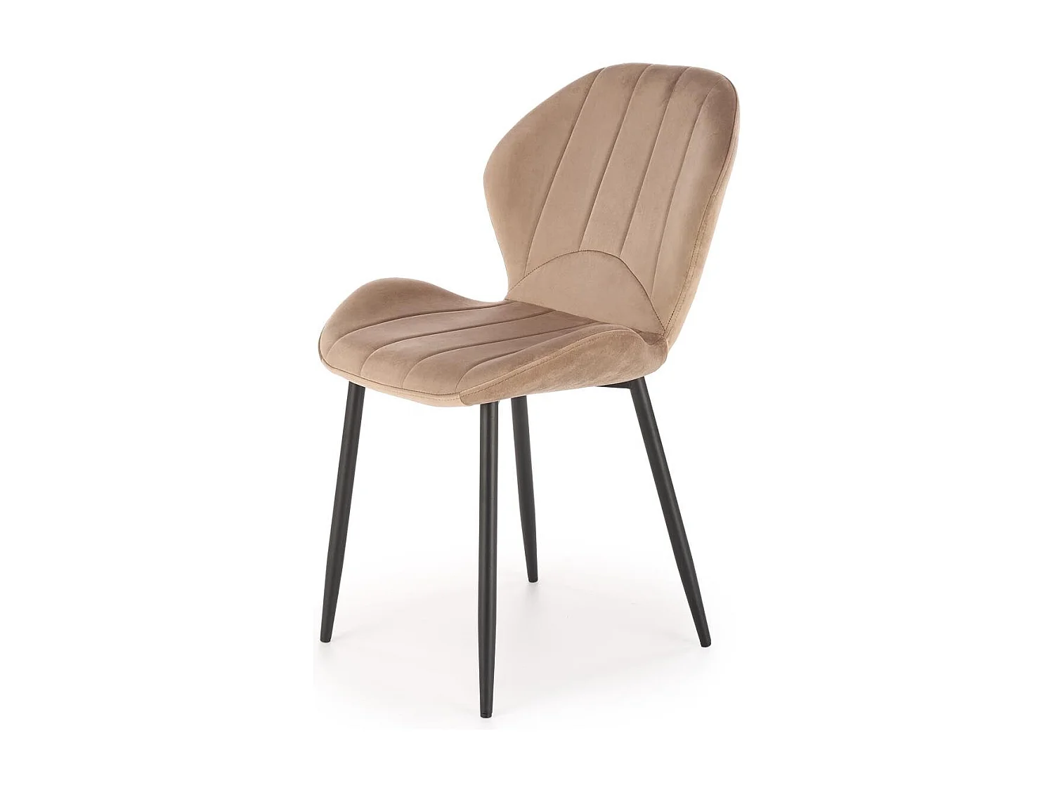 Chaise en acier 48x85 cm