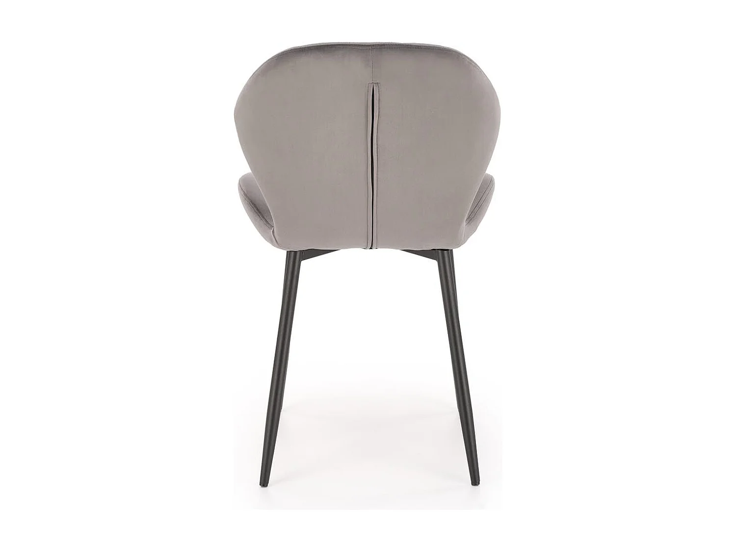 Krzesło tapicerowane K538 VELVET szare