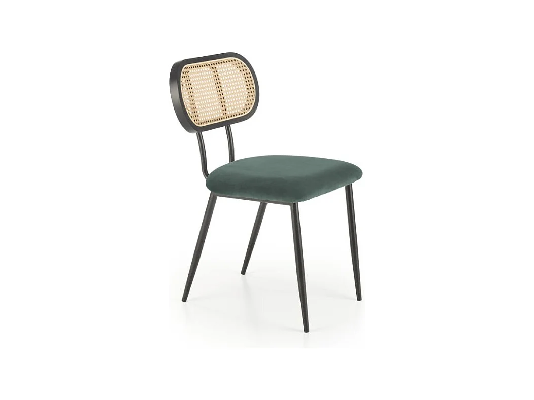 Krzesło K503 VELVET zielone