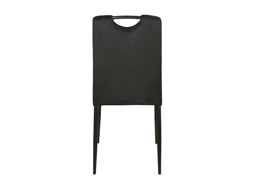 Krzesło tapicerowane RIP VELVET czarne