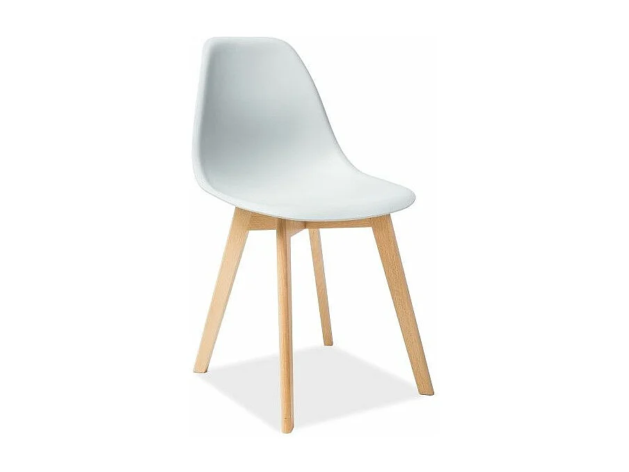 Krzesło MORIS jasno szare