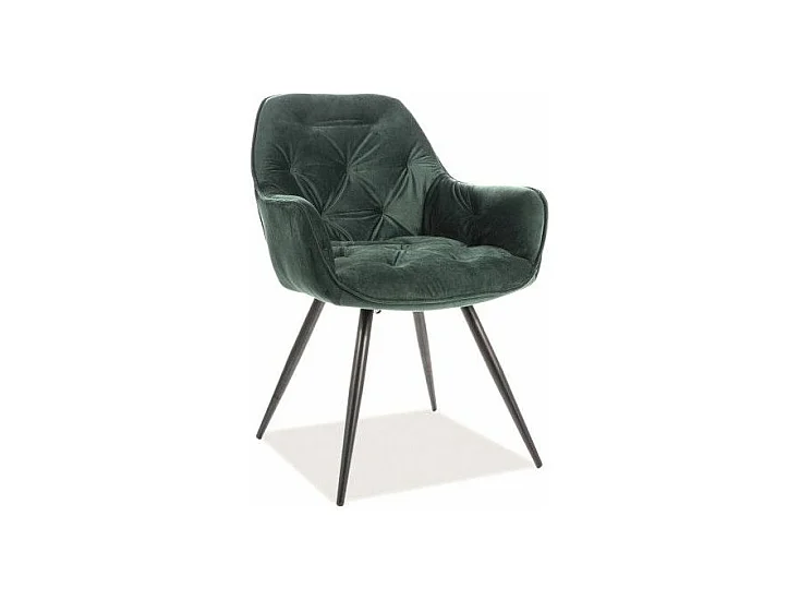 Krzesło CHERRY VELVET zielone