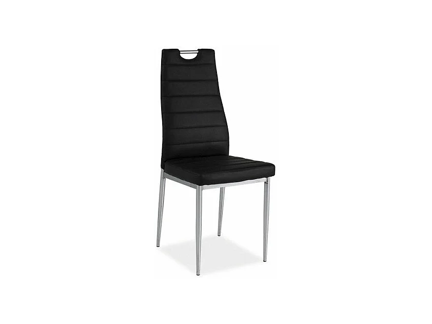 Chaise moderne - H260 - 40 x 38 x 96 cm - Noir