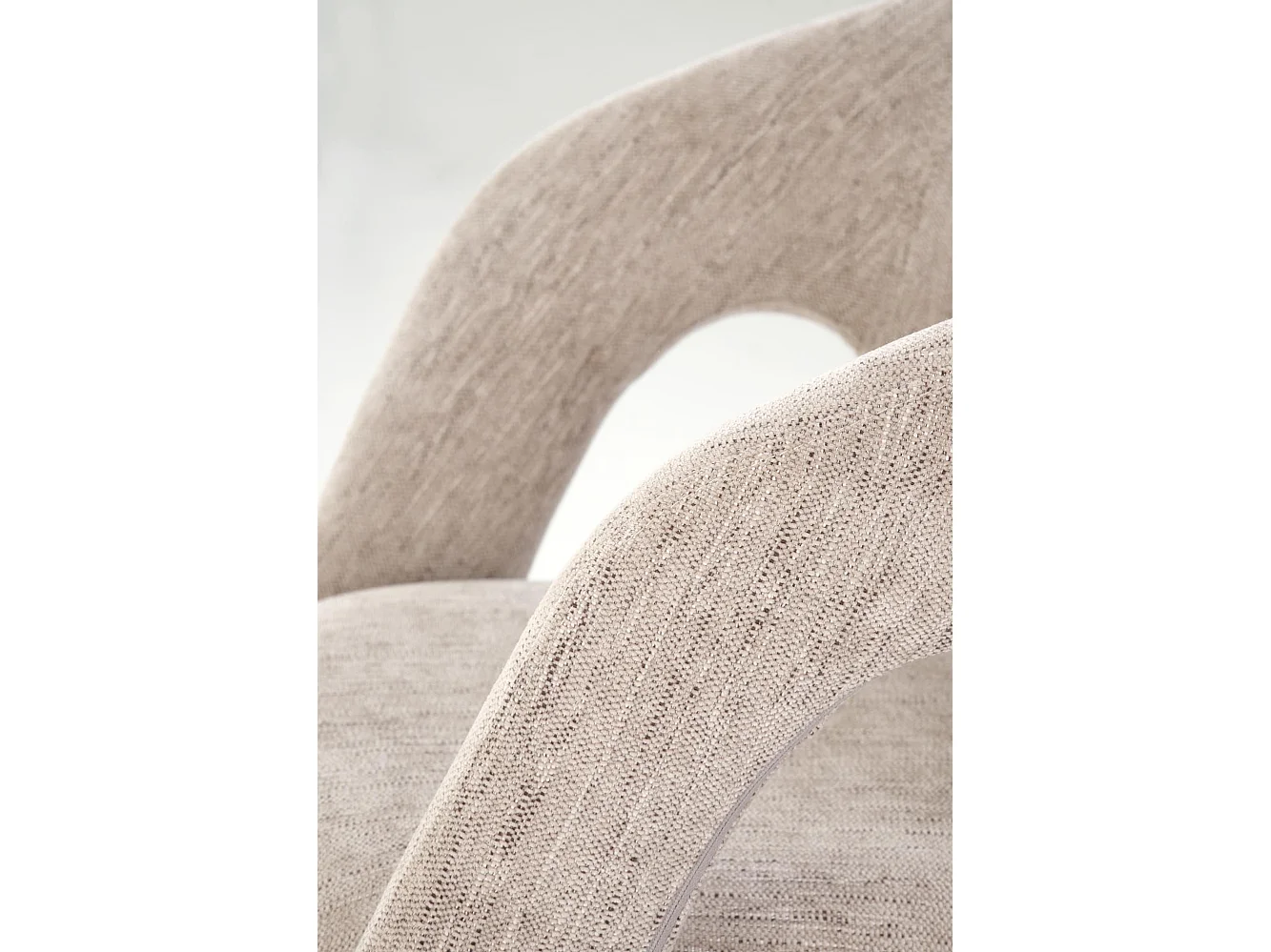 Chaise pivotante en acier 57 x 78 cm