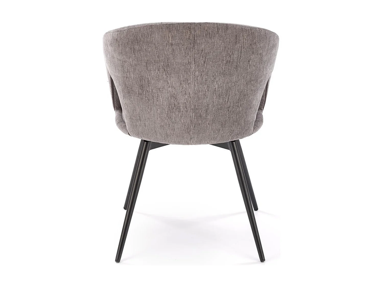 Krzesło tapicerowane K550 szare/czarne obracane