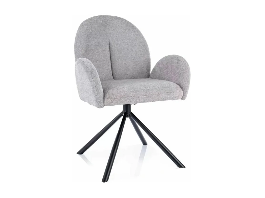 Krzesło tapicerowane K540 cynamonowe obracane