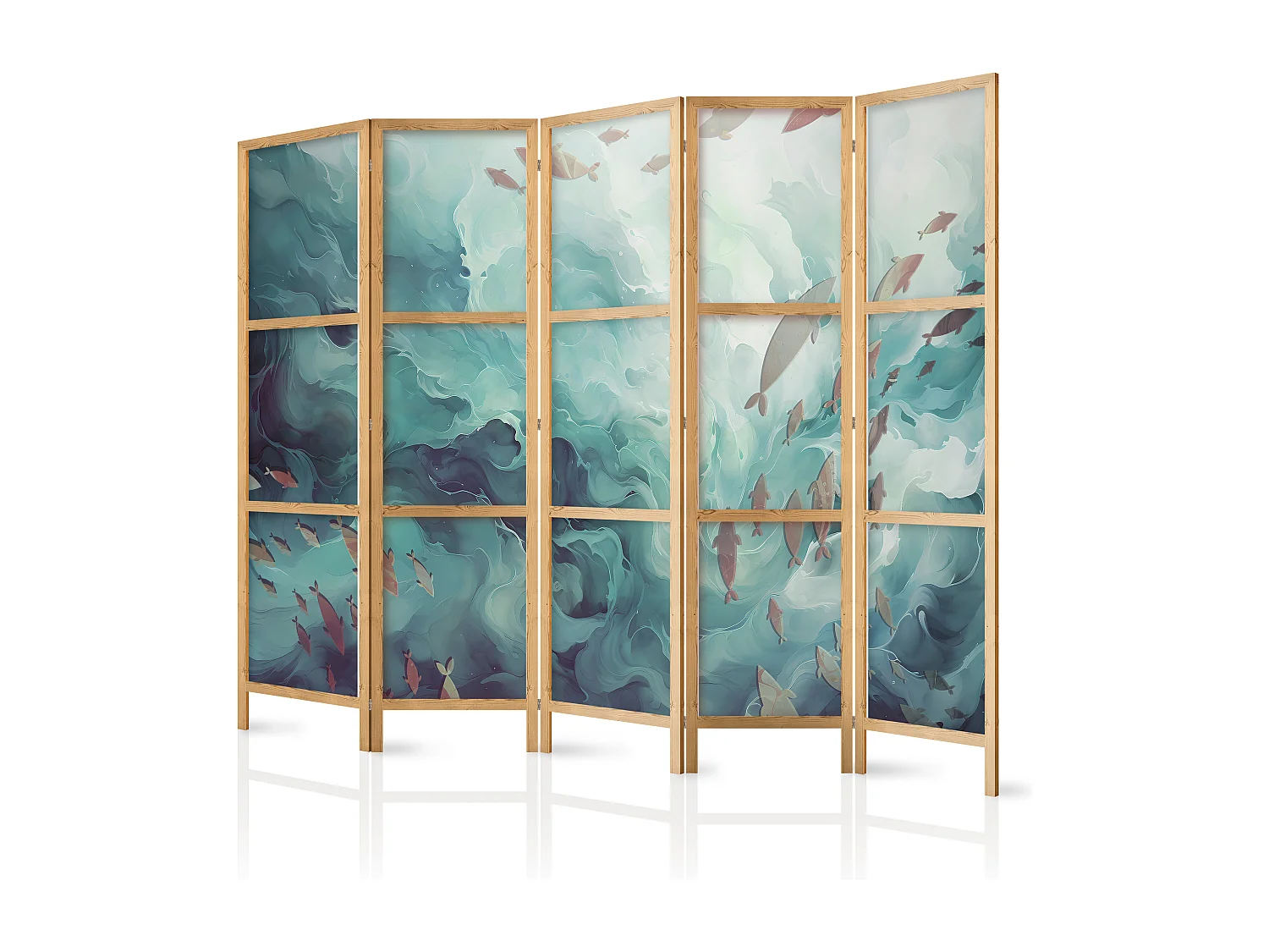 Parawan japoński Artgeist Zwierzęta 225 x 172 cm 1 szt