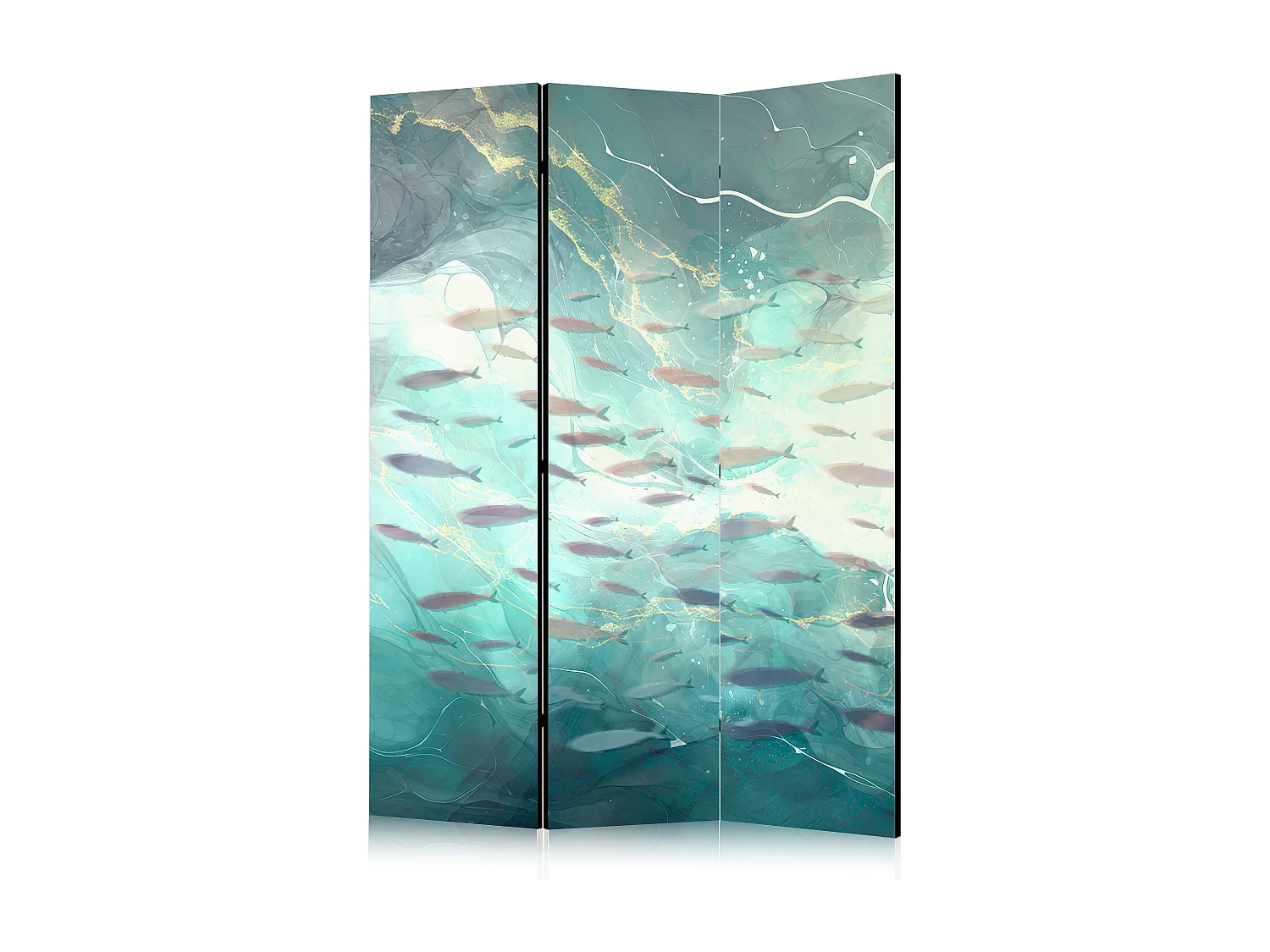 Parawan dwustronny Artgeist Zwierzęta 135 x 172 cm 1 szt