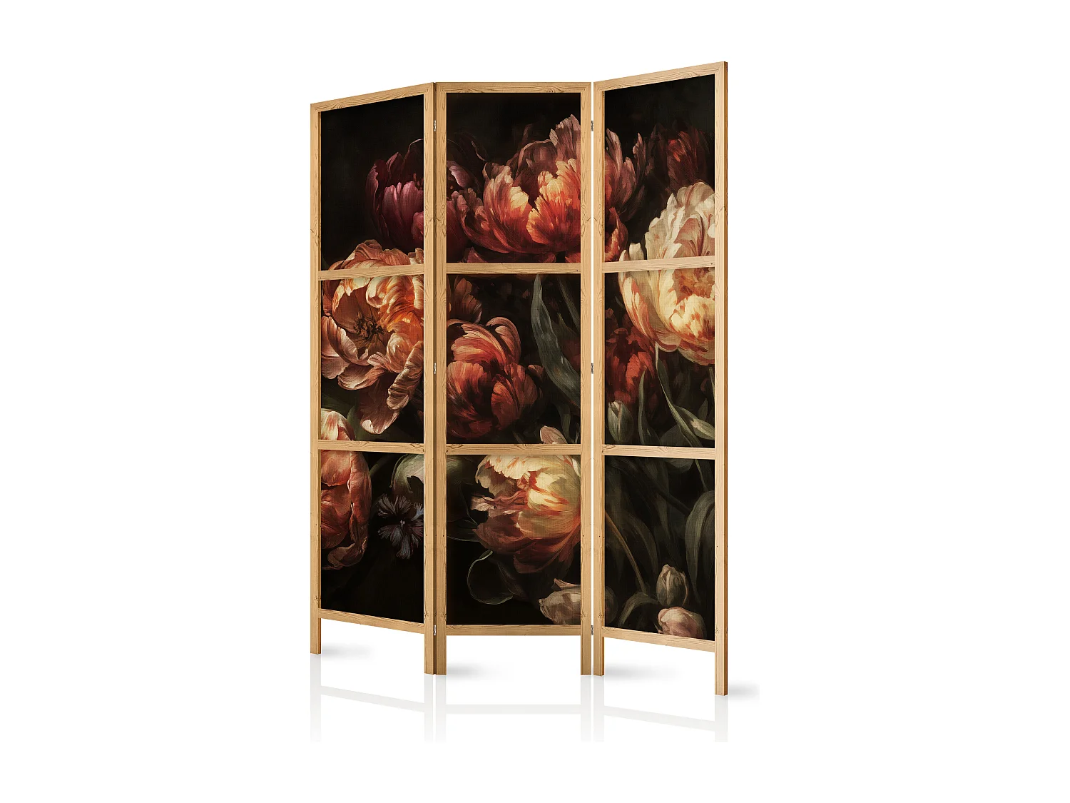 Parawan japoński Artgeist Kwiaty 135 x 172 cm 1 szt