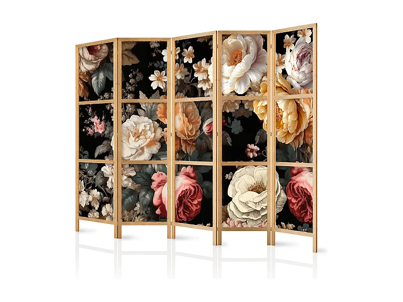 Parawan japoński Artgeist Kwiaty 225 x 172 cm 1 szt