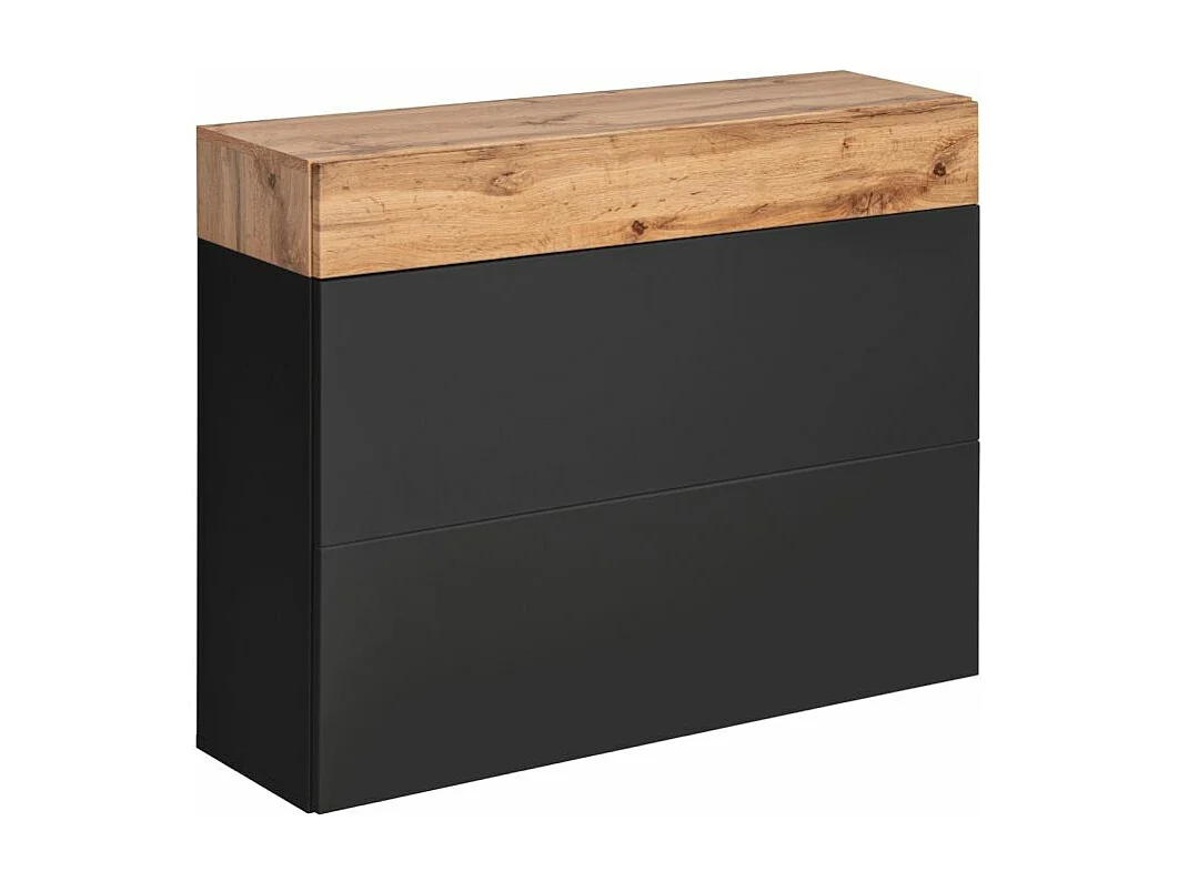 Buffet 2 Portes & 1 Tiroir "Easy" 100cm Noir