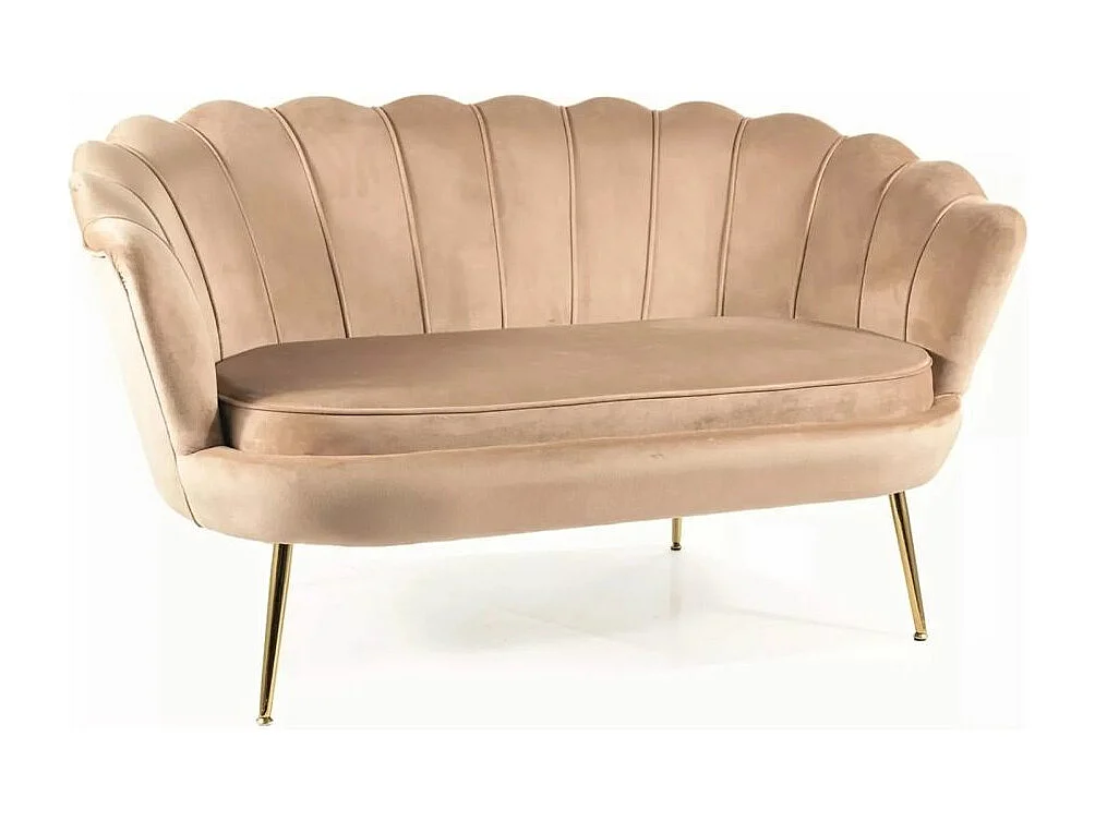 Sofa CAMELLIA 2 VELVET beżowa