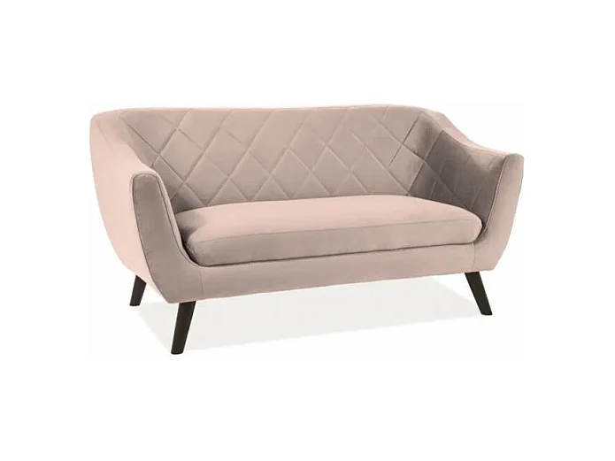 Sofa MOLLY 2 VELVET beżowa