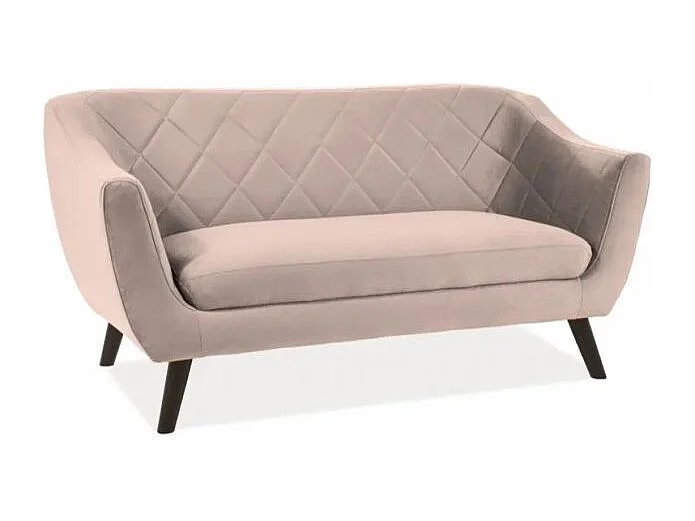 Sofa MOLLY 2 VELVET beżowa