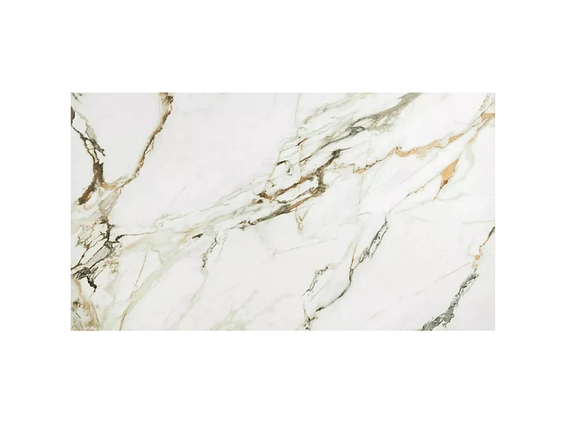 Stół rozkładany INFINITY CERAMIC 160(240)x95 biały/brązowy