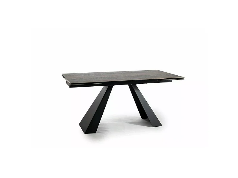 Stół rozkładany SALVADORE CERAMIC 160(240)x90 brązowy legno